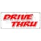 Signmission DRIVE-THRU BANNER SIGN restaurant bank beer food ice cream burgers B-96 Drive-Thru - alternate 1